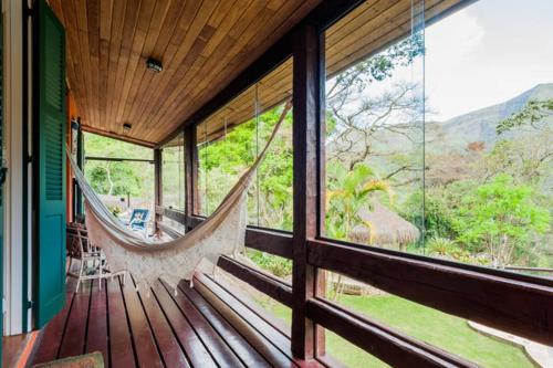 Balkon/terasa, PASSAREDO - Casa de Campo Fazenda Inglesa in Moura Brazil