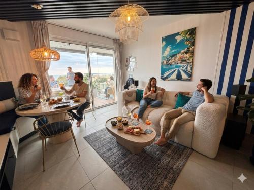 T2 terrasse vue mer wifi