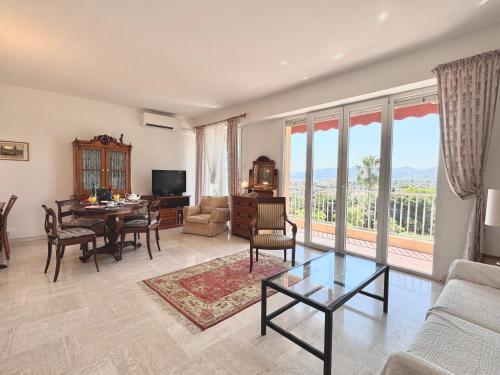 Hochwertiges Meerblick Apartment Antibes - Balkon