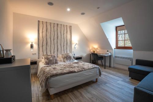Chambre quadruple, douche