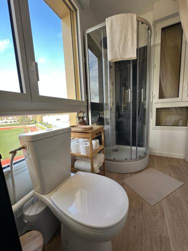 Fürdőszoba, Studio neuf cosy et lumineux dans appartement moderne in Clichy-sous-Bois