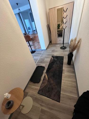 入口, Ferienwohnung Oderaue Fürstenblick (Ferienwohnung Oderaue Furstenblick) in 艾森許滕施塔特
