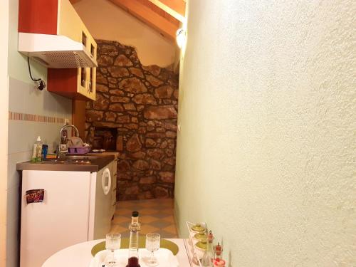 ห้องครัว, Cottage Melita the Apartment for Animal Lovers in มเล็ต