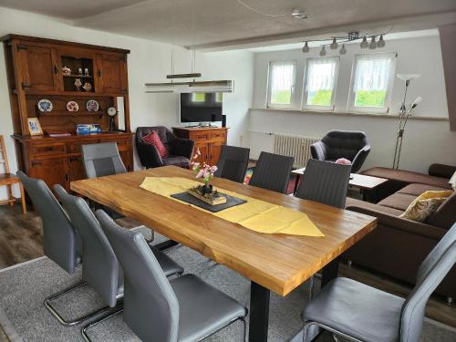 設施, Ferienwohnung am Kammweg in 約施塔特
