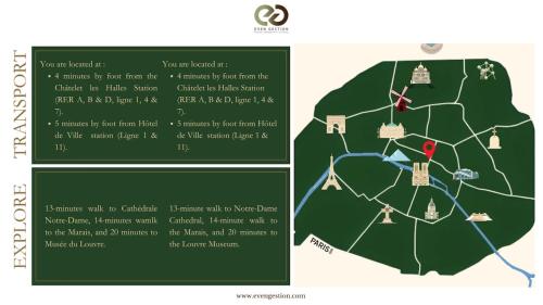 #19#2BedRooms#Rivoli#Chatelêt#paris01 (#19#2BedRooms#Rivoli#Chatelet#paris01) in Paris