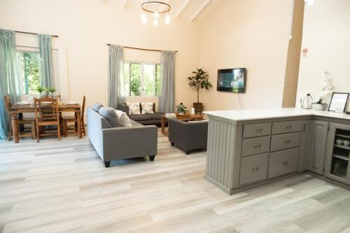 Kitchen, Almond Tree Villa Beach Hideaway with Jacuzzi in Corinth