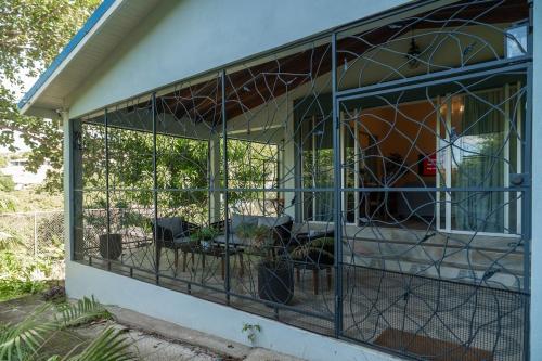 Balcony/terrace, Almond Tree Villa Beach Hideaway with Jacuzzi in Corinth