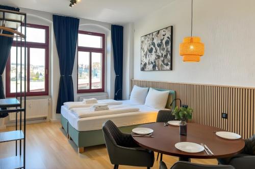 Homely Apartments Burgblick Parkplatz Wlan Küche Zentral in Meißen, Deutschland