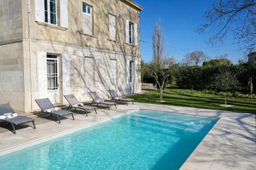 Villa d'Armens elegance et charme, pres de St-Emilion in Saint-Hippolyte