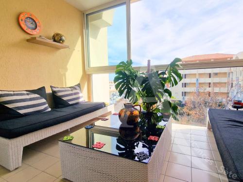 111 t2 proche plage, loggia