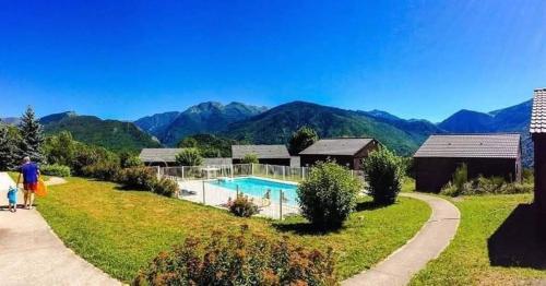 Peldbaseins, Appartement A proximité d'Ax les thermes (Appartement A proximite d'Ax les thermes) in Ignaux