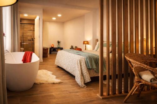 Ágy, Private Loft Sant Celoni, Montseny, Barcelona in Szent Celoni