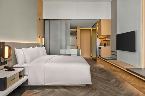 Habitación doble, ejecutiva, vistas a la ciudad, balcón