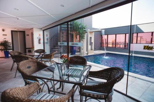 泳池, Hotel Golden Park Campinas Cambuí By Nacional Inn (Hotel Golden Park Campinas Cambui By Nacional Inn) in 坎皮納斯