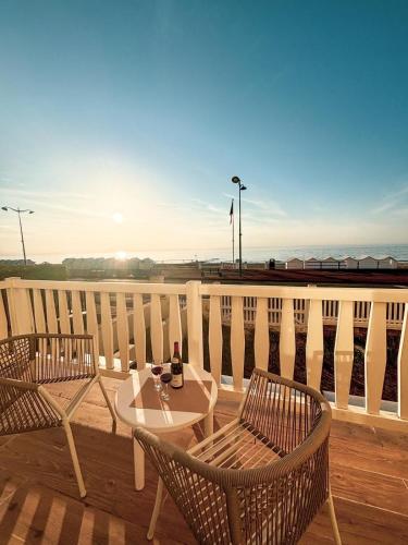 Bleu Horizon - Studio with balcony and sea view in 빌리 쉬르 메르