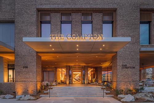 A szálláshely kívülről, The Compton in Bentonville (Arkansas)
