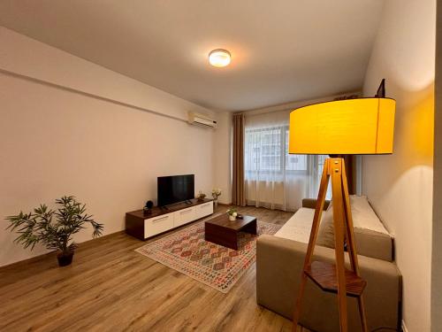 Bellagio - Cozy Apartment with Free Parking & Gym, Bucarest (foto 5)