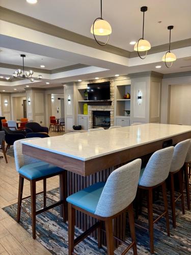 Lobby, Hampton Inn McHenry in McHenry (IL)