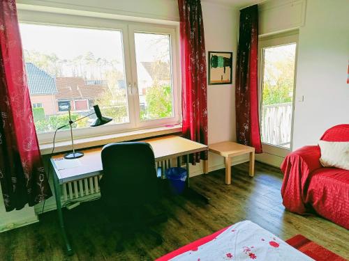 景觀, Ferienwohnung Kampstrasse 6 in 哈勒/威斯伐倫