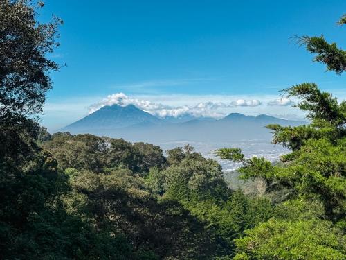 Kilátás, Hotel del Bosque in Guatemala