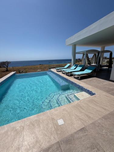 Ocean View Luxury Villa Heated Pool Jeremi Beach in 5 min walk in Lagun