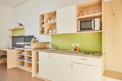 廚房, I AM HOTELS Leoben in 萊奧本