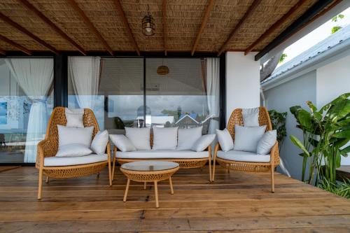 Balcony/terrace, The Cosy Sunset Beach Resort in Ko Pha-ngan