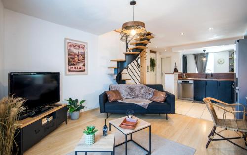 Appt Duplex La Ganterie, fibre en centre-ville