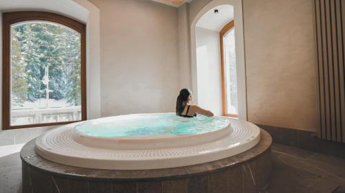 Pezsgőfürdő, TH Borca - Park Hotel Des Dolomites in Borca di Cadore
