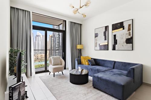 ALiving Luxury 1BR I Near Burj Khalifa & Dubai Mall I Burj Crown, Downtown Dubai, Дубай