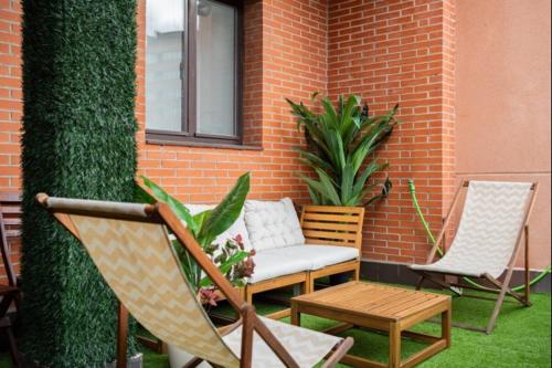 Estudio privado y tranquilo Plaza de España