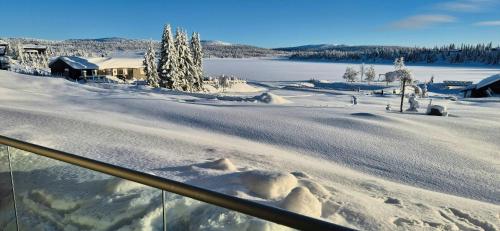 Viesnīcas āriene, Flat With Lake View In Sjusjøen in Sjusjoen
