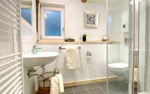 Bathroom, Landhaus Wahmbeck in Bodenfelde