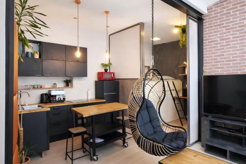 Le Petit Loft Centre Historique Rouen Gare CHU - Linge & Ménage Inclus