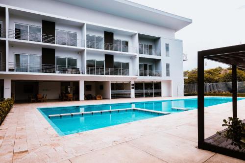 Furnished Studio in San Jose Urban Flats Bldg in Pozos