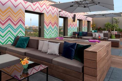 Balcony/terrace, Hotel AMANO Grand Central in Mitte