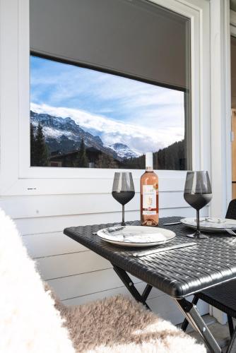 Superbe Studio Morgins au Pied des Pistes avec Piscine