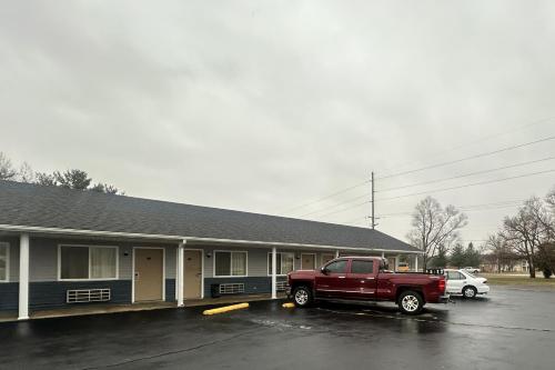 Budget inn in Greenville, USA