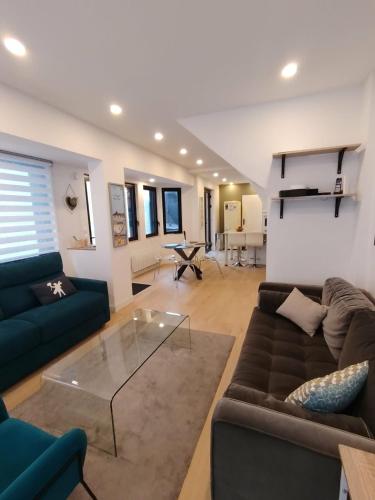 Villa familiale Centre ville Le Touquet, Terrasse exterieure, 3 grandes chambres, balcon, baignoire