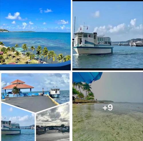 Private Island- Balcony Ocean view-Entire 1BR Condo-WiFi-AC in Fajardo