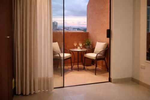 Premium studio with balcony and panoramic view