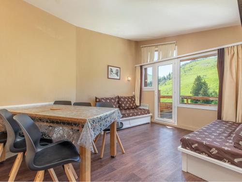 Appartement ski aux pieds pour 6 à Avoriaz avec balcon et WiFi