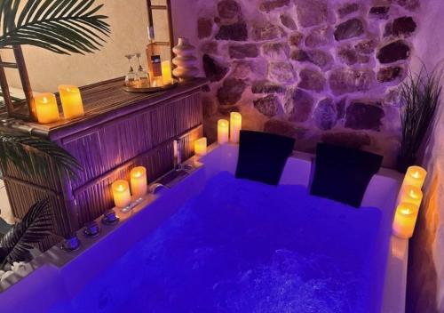 Appartement Spa avec Jacuzzi & Hammam - Climatisé - Centre Aix-en-Provence