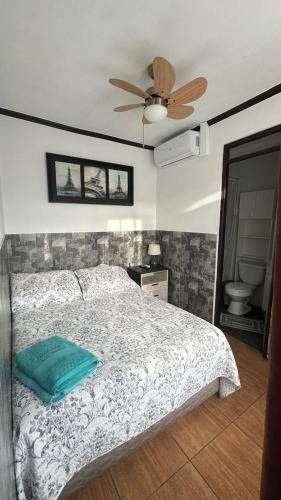 1 double bed