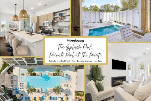 The Splash Pad Private Pool at The Pointe in Seagrove Part (FL)