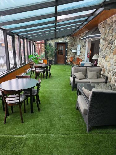 공용 라운지/TV 시청 구역, Loft La Pause Orford in 오르포드 (QC)
