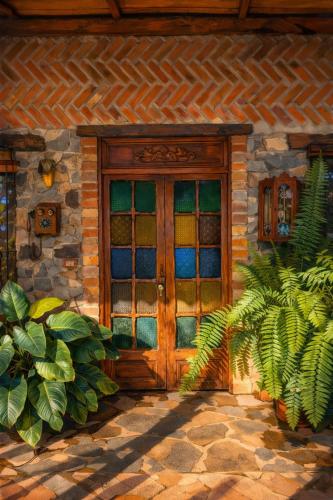 Balkons/terase, Los Cuatro Olivos Hotel Boutique in Juayua