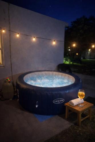 Refugio del bosque - Casa con jacuzzi descanso en Piriapolis