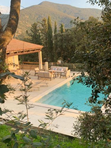 Maison Eccica - Piscine gîte à louer Barracone