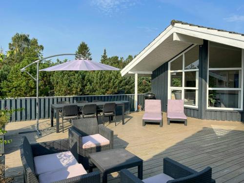 Viesnīcas āriene, Holiday Home By Beach And Forest Near Hals in Hals